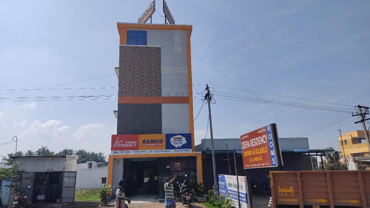 Jeeva Residency Hotell Thalaivasal Exteriör bild